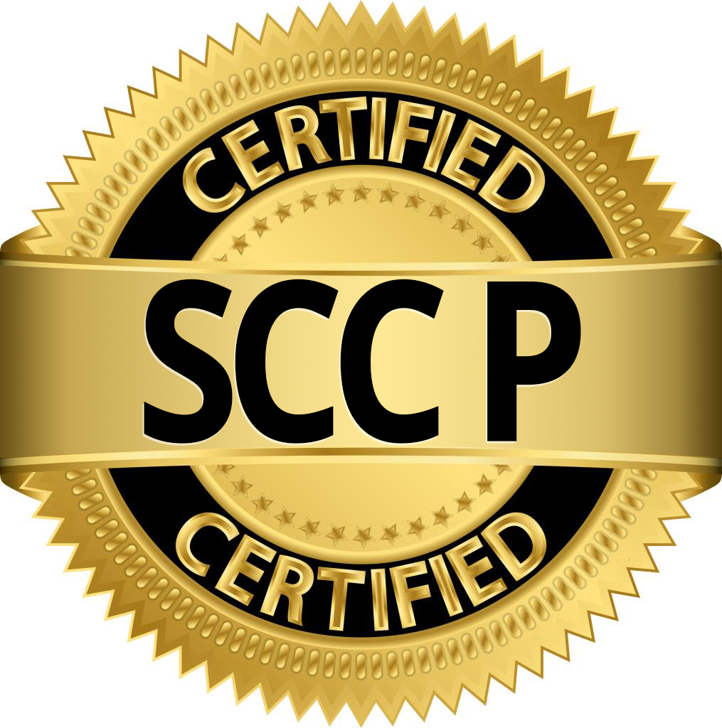 SCCP (Société de Construction de Canalisation et de Ponts) certification seal. A gold emblem representing the excellence in construction and infrastructure.