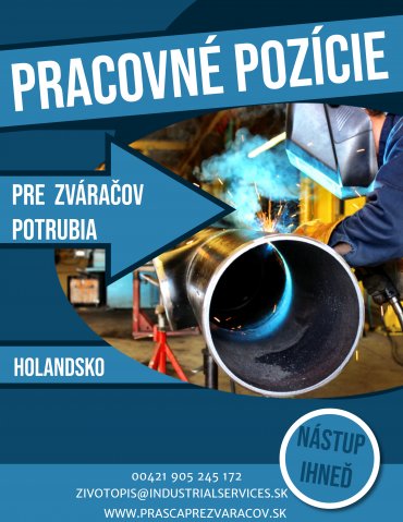 Poster zvárači potrubia